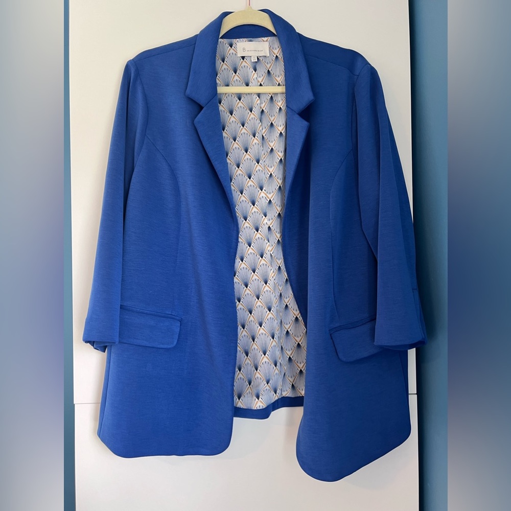 Skies are Blue - Blue Blazer